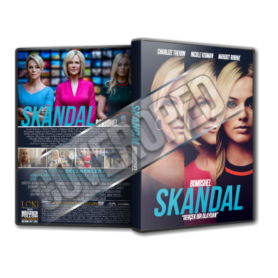 Skandal - Bombshell - 2019 V2 Türkçe Dvd Cover Tasarımı